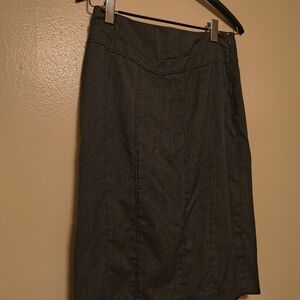 Worthington Charcoal Pencil Skirt